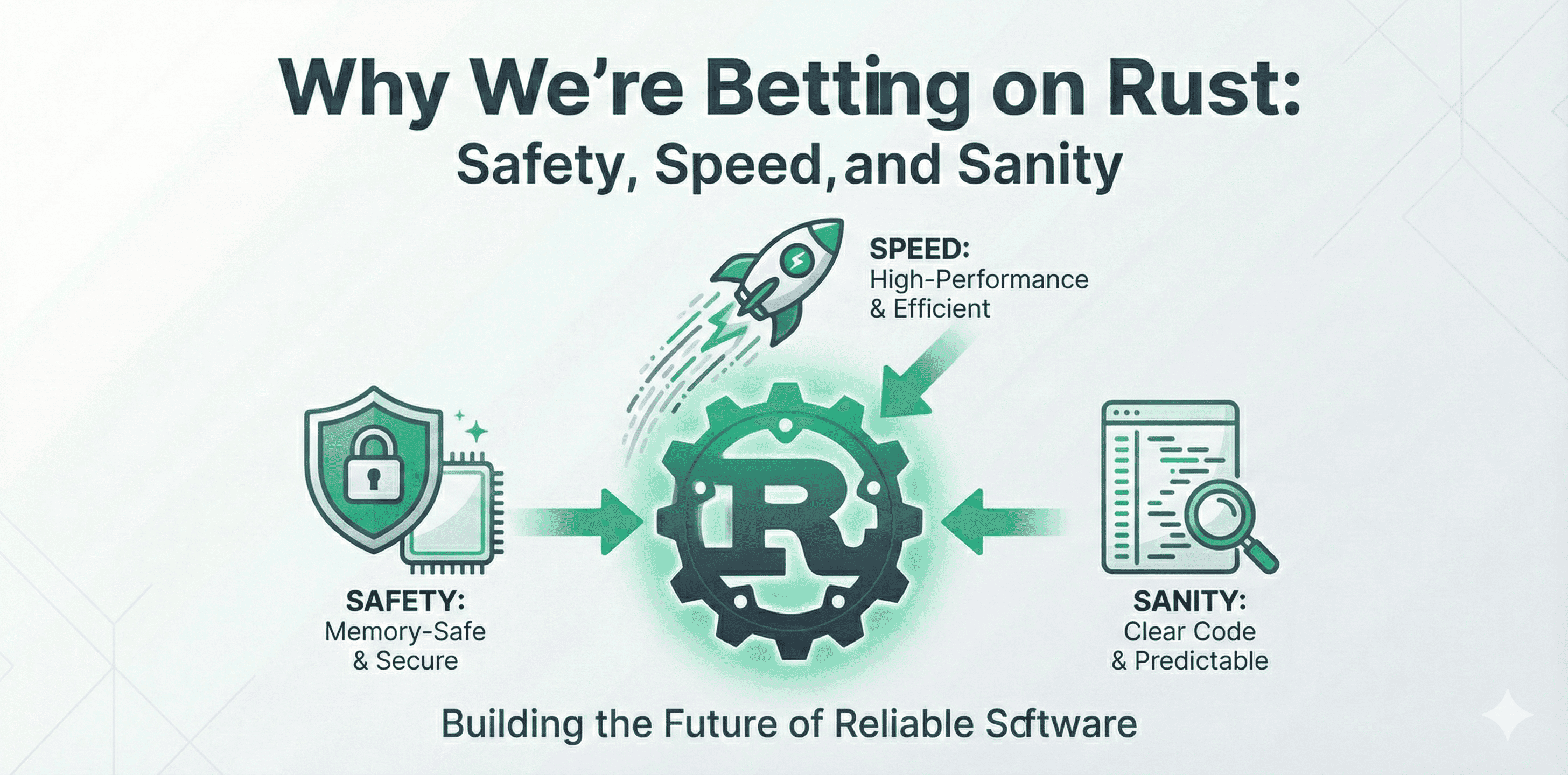 Why We're Betting on Rust: Safety, Speed, and Sanity