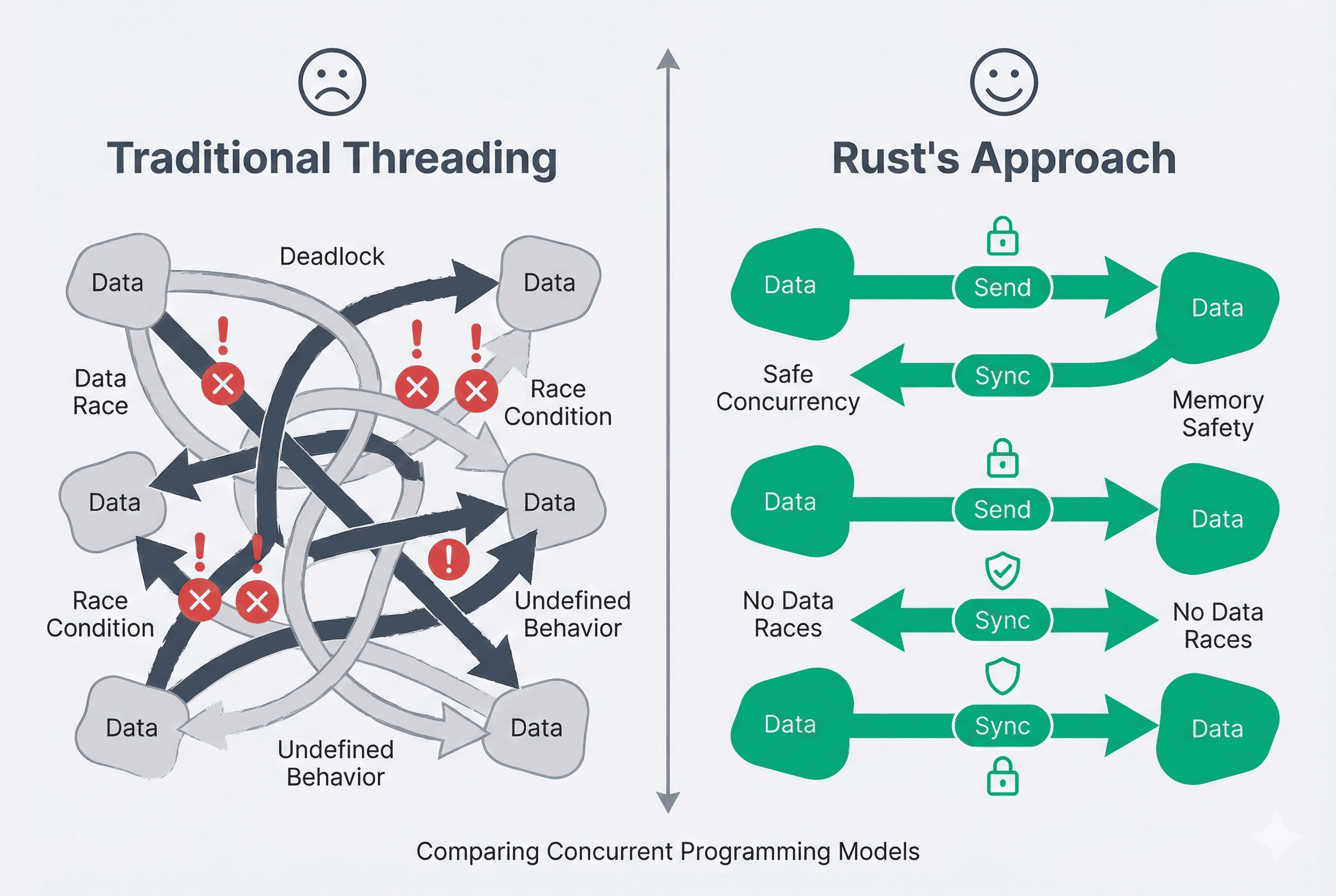 How Rust prevents data races